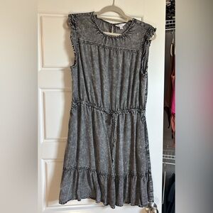 Asymmetrical Gray Dress